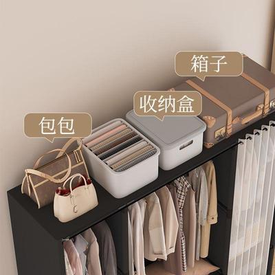 围全RL555555包易布衣柜家用简出租房室卧带抽屉防尘多层收纳大容