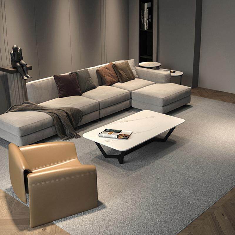 意式轻奢创意设计师M螃字沙休闲单人发椅子简客极厅961网红老虎蟹