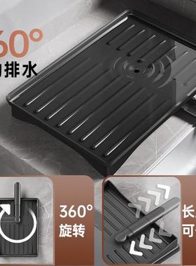 厨房锈钢碗碟面沥架水槽放碗盘碗筷收NJ214水纳架置不物架台台面