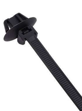 汽车蘑菇头5.5*160mm插销式扎带HS119型500条/包椭圆孔螺旋杉树型