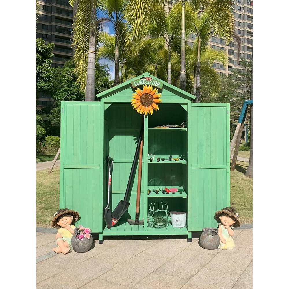 户外储物柜防水防晒大容量室外工具房阳台庭院储藏箱花园收纳夷陵