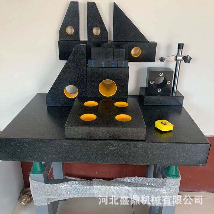 大理石方尺三角尺方规 000级花岗石平行平尺直尺 检测测量直角尺