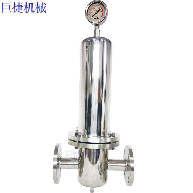 不锈E钢气体过滤器空气过滤器法兰式蒸滤汽过器PTF钛021棒滤芯