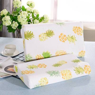 水星家纺儿童天然乳胶枕头枕芯纯棉定型舒适乳胶枕