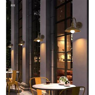 美式 复古户外壁灯工业风阳外过台花园墅别741庭院室露台道墙壁灯