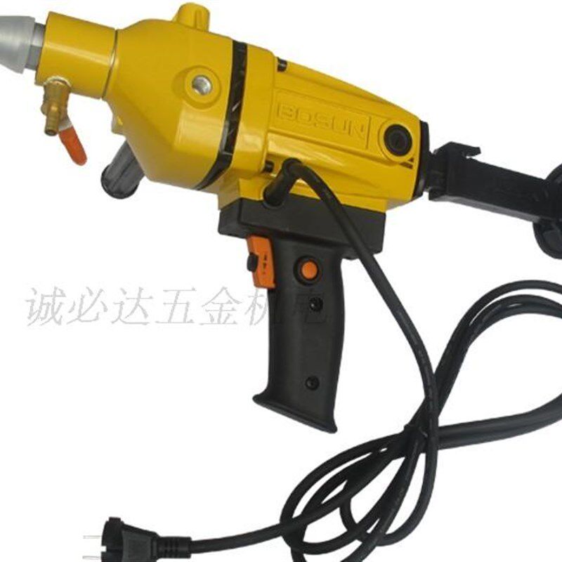包邮博深水钻机 黄超人手持式工程钻机 空调钻Z1Z-110B水钻