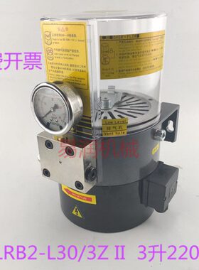 浙江永嘉电动油脂润滑泵220V冲床电动黄油泵LRB2-L30/3Z II