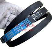 洋马新85 1180收割机配件主风扇皮带B63W800阪东蓝带鼓风机大风扇