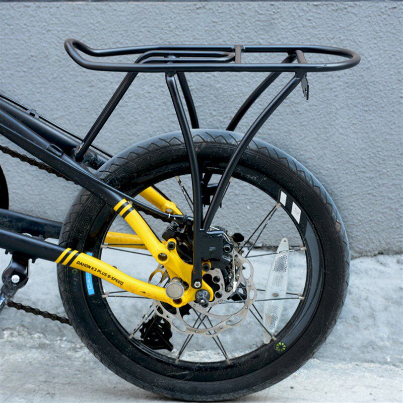 大行折叠自行d车货架K3PULS碟刹货架 14/16寸v刹代驾电动车后尾架