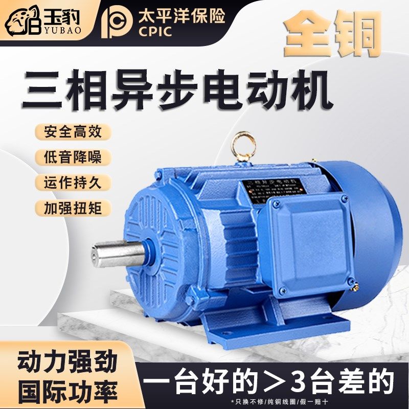 三相异步电动机 2极4极6极11/15/18.5/22/30/37/45/55KW 国标380V