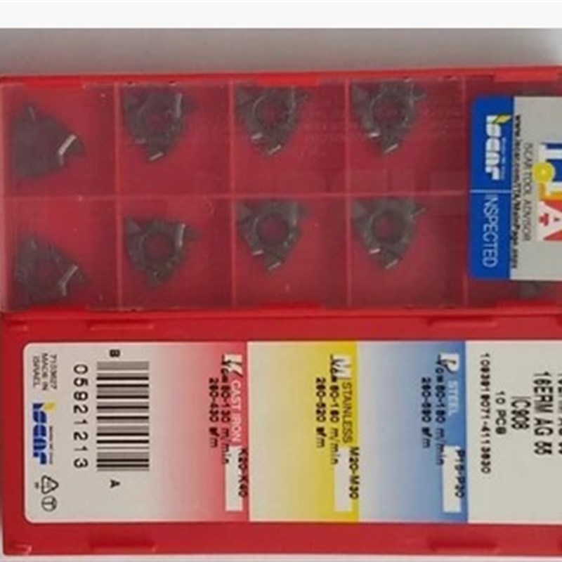 伊斯卡外螺纹刀片16IRM1.0/1.5/2.0/2.5/3.0ISO/AG60/AG55 IC908