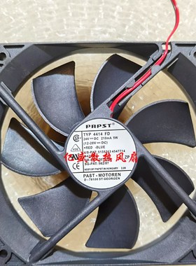 正品德国 PAPST 12025 24V 5W TYP4414FD 12CM 双滚珠变频器风扇