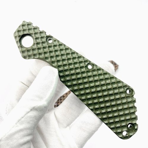 挺进者 Strider SMF刀柄贴片G10材料 ST折刀贴片手柄定做