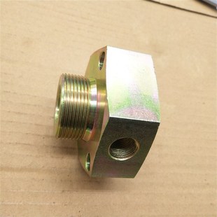 液压蓄能器固定座M422转侧孔PT3/8内丝NXQ储能器转接头0342