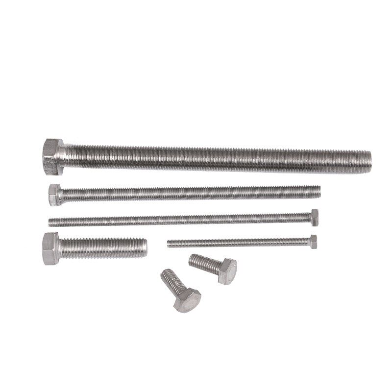 304不锈钢外六角螺丝 螺栓规格齐全M18/M20/M20