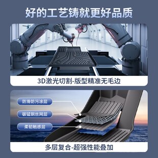 徕本适用于宝马3系gt 325li320li脚垫全包围专车专用地毯tpe原厂