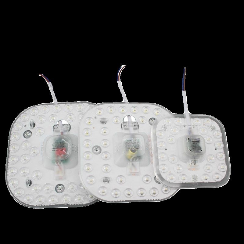 12v24v48V60磁性灯盘摆摊货车厢房车轮船照明光源LED节能灯太阳能