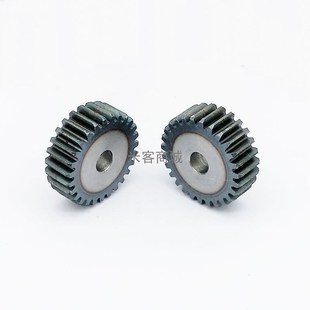 碳钢0.7模10齿精密圆柱直齿轮A型平面微型精密0.7m10T正齿轮