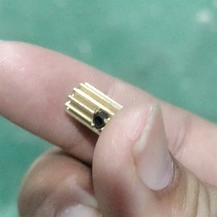 C形0.6模精密圆柱直齿轮传动件模型微型小模数铜齿轮0.6m全齿