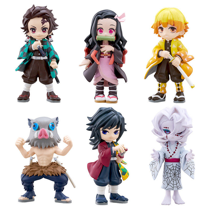 限购5/预售订金 BUSHIROAD PalVerse鬼灭之刃 Q版桌面摆件再版 vo - 实物图
