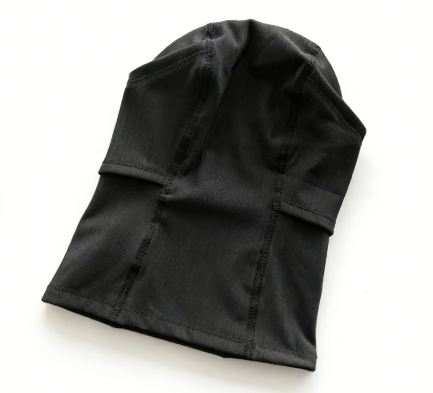 thumbnail for On the left side of the head, a white hook and a six-color snood hat 11121010