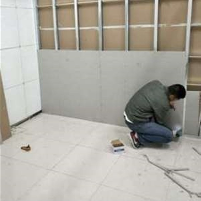 吊顶库房石膏板专业客厅办公室轻钢L龙骨石膏板隔墙隔音