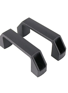 黑色尼龙XAB31-L122 XAB31-L150塑料外装型D型方形拉手怡合达