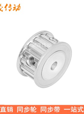 T519齿同步带轮AF齿宽16内孔5 6 6.35 8 10 12 14 15同步轮19T515
