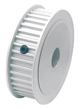 S5M30齿 两面平同步轮 槽宽22 AF型 同步皮带轮齿轮铝30S5M200-A