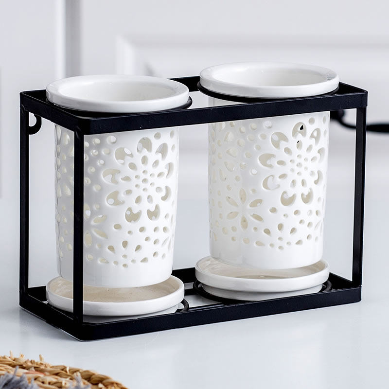 北欧家用陶瓷筷子筒带刀架挂墙筷子笼厨房砧板壁挂收纳筷笼置物架,饰品/流行首饰/时尚饰品新,其他DIY饰品配件,淘宝优惠券,粉丝福利购,淘宝优惠卷