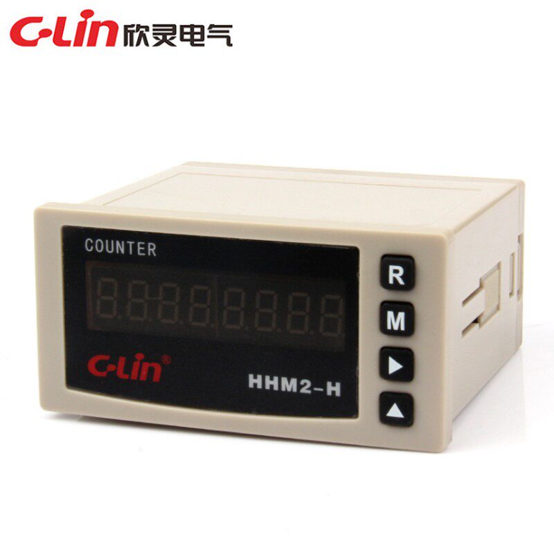 欣灵牌HHM2-H高速可逆计数器计米器速度5000次/秒N/C/F多制式可调
