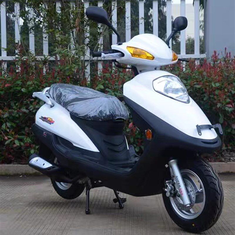 适用豪爵踏板摩托车宇钻HJ125T-10A-10C-10H前大灯总成前车灯头灯