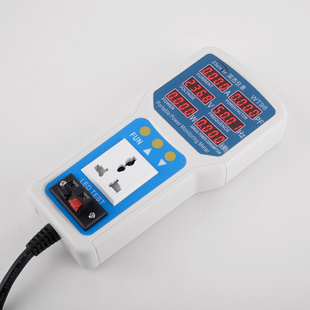 深杰WT98手持电量监测仪4400w20A测电器冰箱灯具灯饰瓦数仪功率计