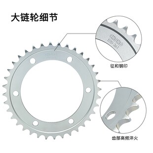 适用本田摩托车CBR300R CB300R/F大小牙盘套链征和三件套油封链条