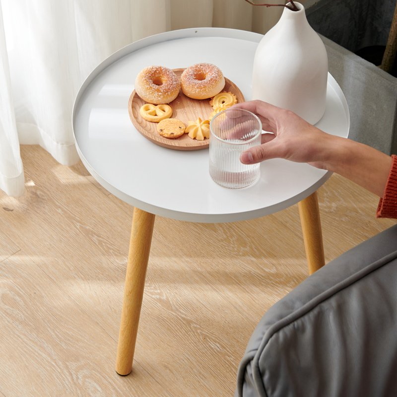 北欧茶几现代简约创意小桌子客厅家用角几小户型沙发阳台床头边几