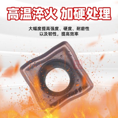 不锈钢U钻TOP快速暴力钻刀片SOMT050204 060204 070306 09T308