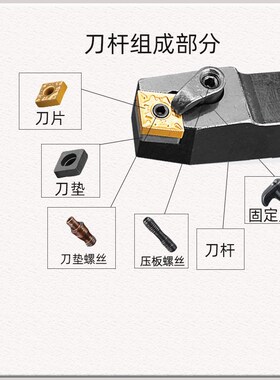 外圆刀具新款数控车刀杆MCBNRL1616H122020K122525M12复合式加硬