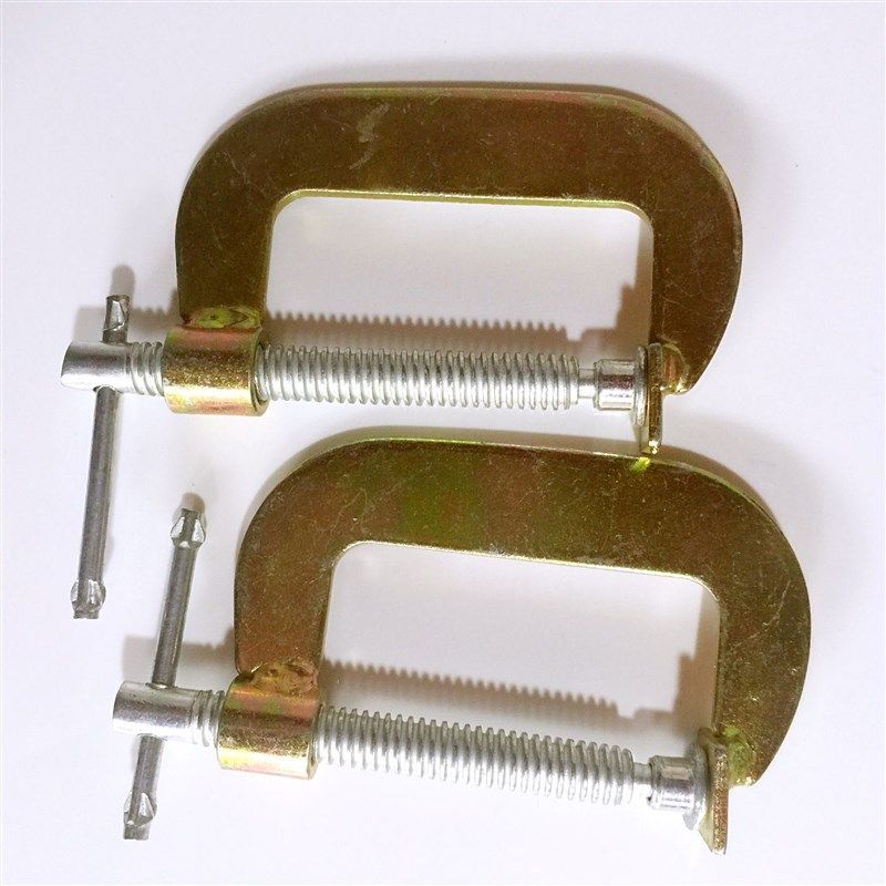 G字夹木工夹固定夹c型夹具3寸4寸5寸6寸g型摇杆夹子包邮石材夹子