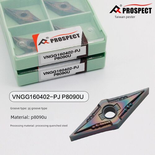 Prster 35度金刚石尖端数控车刀Vnmg Vngg 160402 -Pjp8080U加工