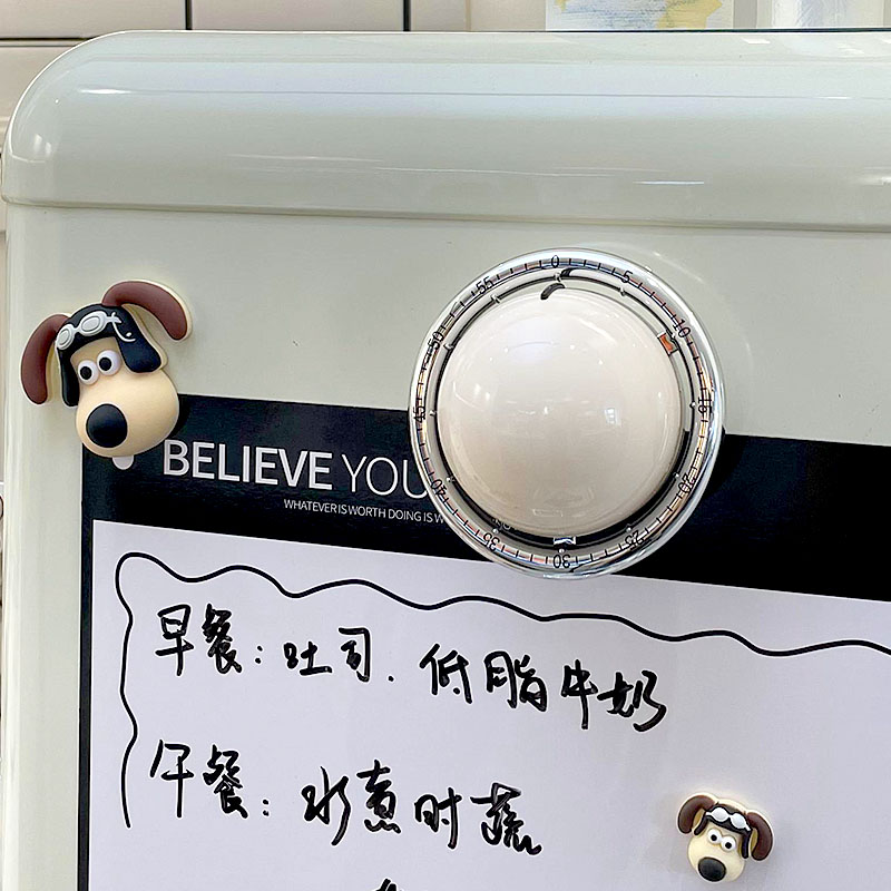 厨房定时器磁吸机械计时器做饭闹钟烹饪倒计时提醒器时间管理器