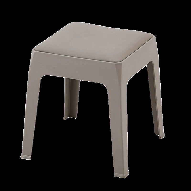 客厅小凳子家用塑料可叠放加厚茶几板凳大人方凳椅子儿童换鞋矮凳