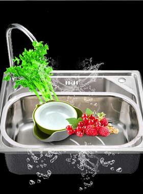 304不锈钢沥水篮洗菜篮子厨房漏盆子家用水果盘蔬果滴水架滤水篓