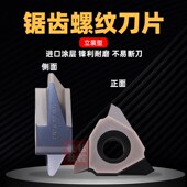 27VNR5.0 6.0 8.0SAGE立装 27VER 公制 锯齿螺纹刀片锋宜