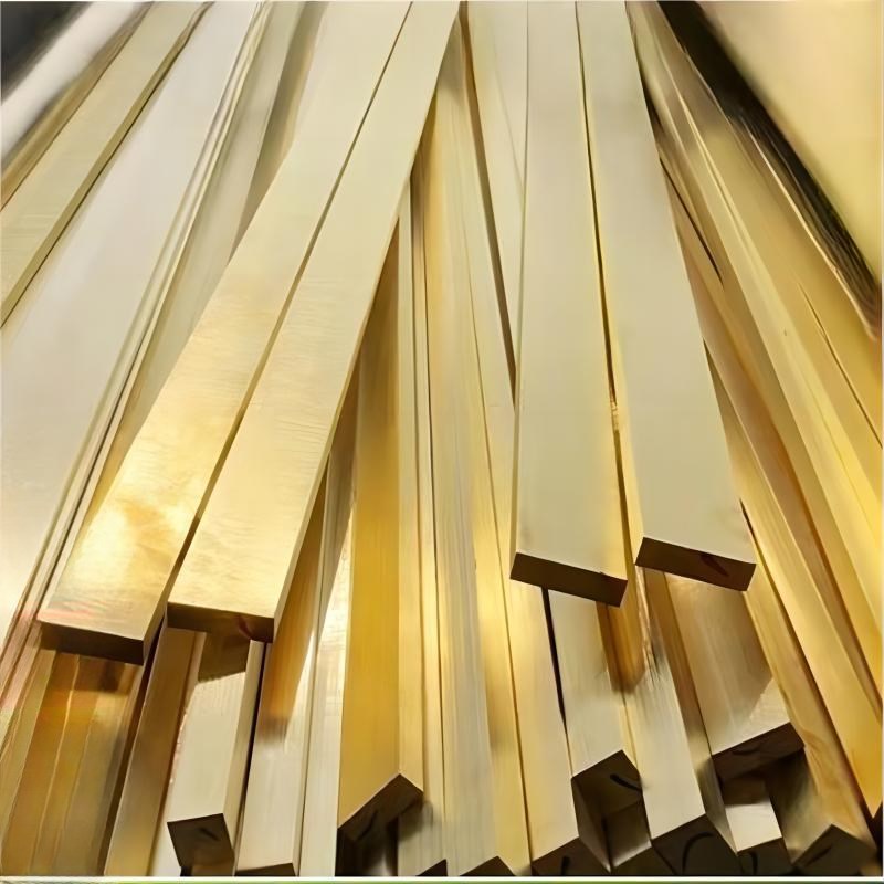 H58黄铜条黄铜排黄铜棒实心扁条方条2mm8Jmm10mm任意切割颜色定做