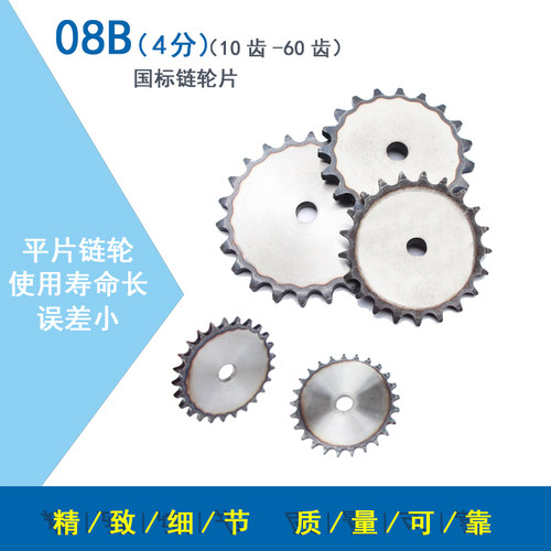 链轮片链片4分08B21齿22齿23齿24齿25齿26齿27齿28齿29齿30齿31齿