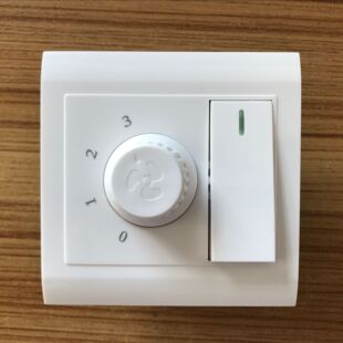 风扇加档器风扇电扇调速开关插座面板吊扇调速器带灯开关一开单控