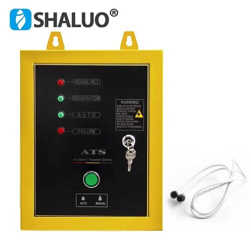汽油柴油发电机10KW发电机ATS控制箱单相三相自动启停控制器模块