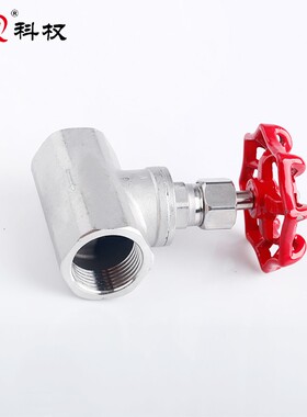 科权不锈钢截止阀J11W-16P/25P美式B型丝扣截止阀内螺纹 4分6分