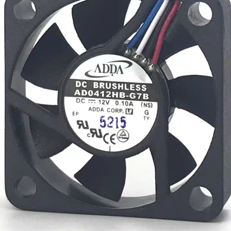 ADDA AD0412HB-G7B 4cm 4010 12V 0.10A 四线PWM迷你电脑散热风扇