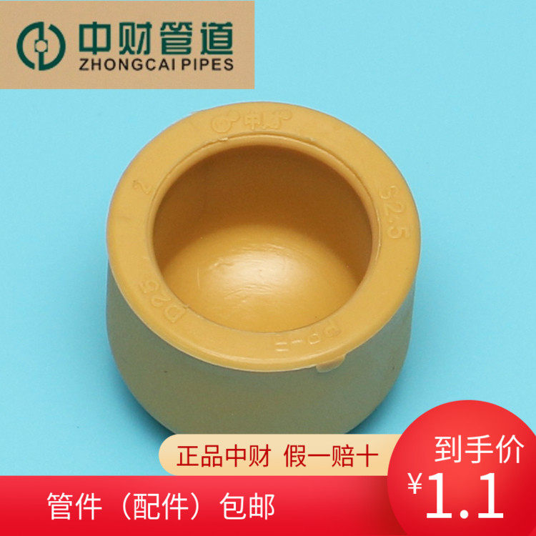 中财咖啡色PPR冷热水管材附件配件热熔管堵堵头堵帽盖帽管件,搬运/仓储/物流设备,其他起重搬运设备,淘宝优惠券,粉丝福利购,淘宝优惠卷